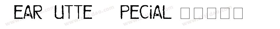 BearButteT Special字体转换